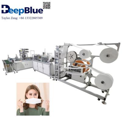 China Factory Fish Shaped Face Mask Making Machine Fish Mask Machine Korean Design Surgical Mask Machine for sale