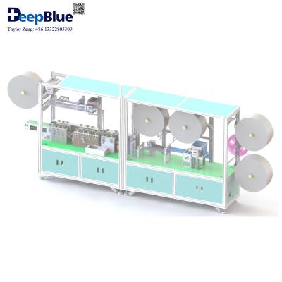 China Factory Elastic Loop Mask Making Machine 3D Elastic Earloop Mask Machine Surgical Mask Elastic Loop Machine for sale