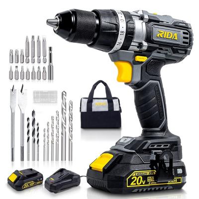 China High Quality Portable Power Tools Electric Hammer Battery Operated Drill Brushless Drill LCD787-9SC for sale