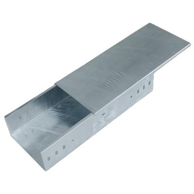 China Chemical Industry Anti Rust Anti Corrosion Silver Steel Hot Dip Galvanized HDG Channel Cable Tray for sale