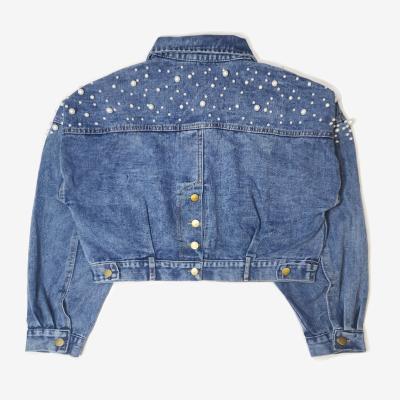 China OEM QUICK DRY Factory Punk Style Beading Decor Lattice Jackets For Ladies for sale