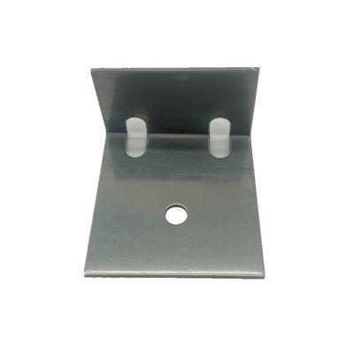 China Modern Aluminum Accessories L Shape Window Hidden Fastener Profile Connector for sale