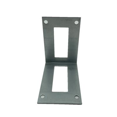 China Modern L Shape Stainless Steel Fire Window Angle Corner Fixed Parts Window Stamping Parts for sale