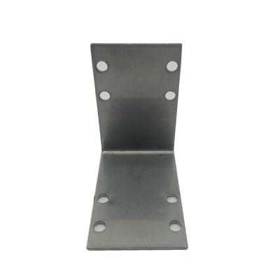 China Modern L Shape Stainless Steel Fire Window Angle Corner Fixed Parts Window Stamping Parts for sale