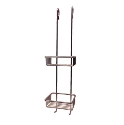 China Modern Hanging Stainless Steel Basket Rack Shower Trolley for sale