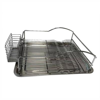 China Stored Design Kitchen Countertop Home Accessories Dish Drying Rack for sale