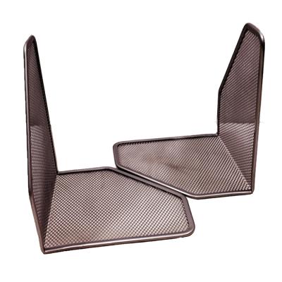 China Non-slip Metal Bookends Metal Bookends Books Shelf Holder Book Supports for sale