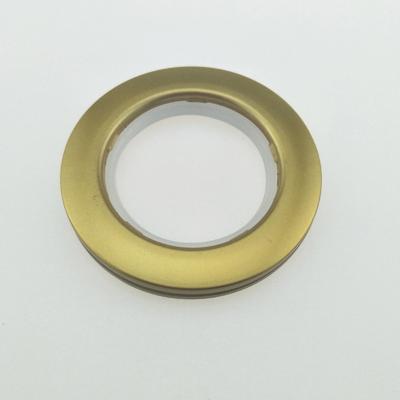 China Factory Wholesale Custom Modern Gold Color Plastic Curtain Ring For Curtain Strip for sale