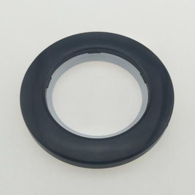 China Modern Black Plastic Curtain Rings Accessories For Roman Curtain Rod for sale