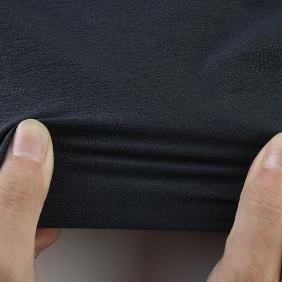 China Stretch Black Cloth Fabric 100% Polyester, 100% dacron, kain tela polyester polyester for sale