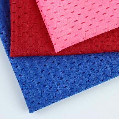 China Stretch 84% nylon + 16% spandex, sportswear sports cloth fabric, net pointelle mesh fabric fabric for sale