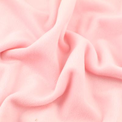 China Wholesale pink thermal super soft velvet fabric material, velor fabrics velor fabric for pajamas, rollos te tela de terciopelo for sale