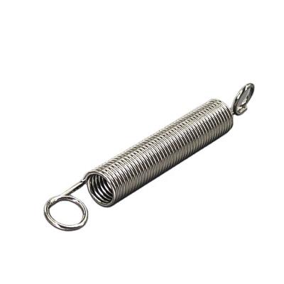 China Custom Coil Stainless Steel Extension Small Tension Spring With Double Hooks for sale