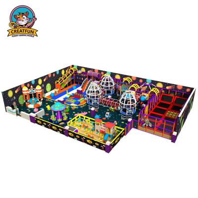 China professional indoor 3-12years playground equipment kids jumping naughty castle for sale