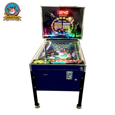 China LED Light With Music Electronic Game New Cheap Coin Operated Pinball Game Machine For Kids for sale