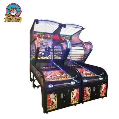 China Indoor Hardware /Plastic Cabinet /Plastic Luxury Amusement Street Arcade Coin Operated Basketball Game For Sale for sale