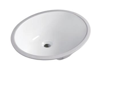 China Factory Wholesale Durable Undermount Hand Wash Basin White Ceramic Bathroom Sinks for sale