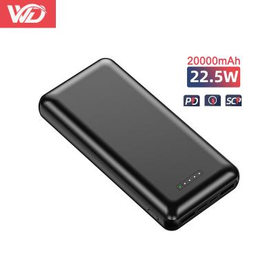 China PD Factory Power Bank PD22.5W 3.0 Power Banks 20000mAh Fast Charging Powerbank 20000 mAh 15W Fast Charging Wireless Charging for sale