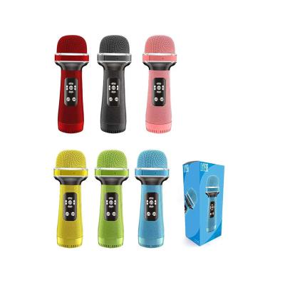 China Headset Microphone Wholesale LY 198 Condenser Microphone BT Microphone Voice Switch OEM Customized Logo LY198 Children's Gift Handheld Microphone for sale