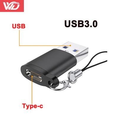 China Pro IUSB Type-C to USB 3.0 Adapter Charging USB C Hard Drive USB 3.0a Female Male Converter for Samsung Xiaomi Huawei for sale