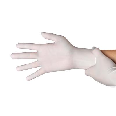 China Hospital / Lab / Light Industry 4 mils 8 mils Non Sterile Powder Free Disposable Pure Nitrile Gloves for sale