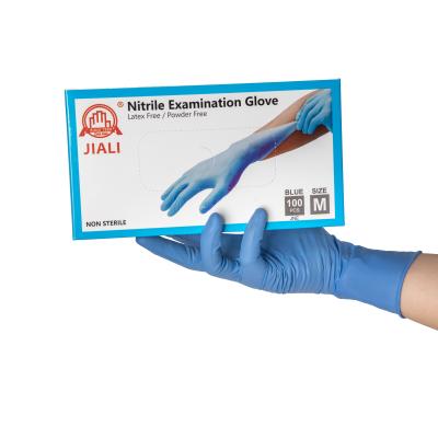 China Disposable Nitrile Gloves Hospital/Lab/Non Medical Nitrile Gloves Powder Free Wholesale Factory Light Industry for sale