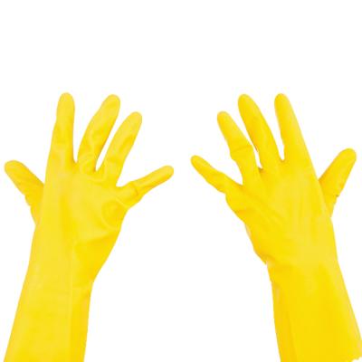 China Household/supply/laboratory/light industry/hotel/garden etc. 40g/50g/60g Customize Fish Scale Handle Household Gloves Natural Rubber Gloves Latex Gloves for sale