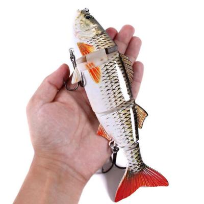 China ABS Plastic Lures Fishing Sinking Wobblers 24cm/140G 4 Segments Multi Jointed Lures Fishing Crankbaits Fishing Lures Saltwater Fishing for sale