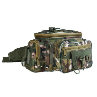 China Multifunctional Purpose Fishing Bag Outdoor Large Capacity 16*17*34cm Multifunctional Fish Lure Bag Fishing Tackle Bag Package For Tool Reel Line Lure for sale