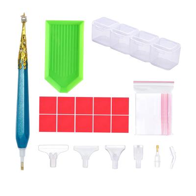 China DIY Diamond Painting Tools Customization 5d Diamond Painting Accessories Cross Stitch Tool Kit With Diamond Embroidery Box for sale