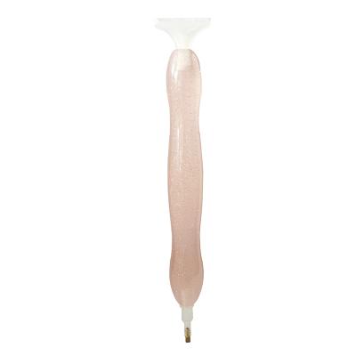 China Custom Crystal Pen Tool Wholesale Resin Customization LINGMU Factory Diy Dot Drill Champagne Shiny Champagne for sale