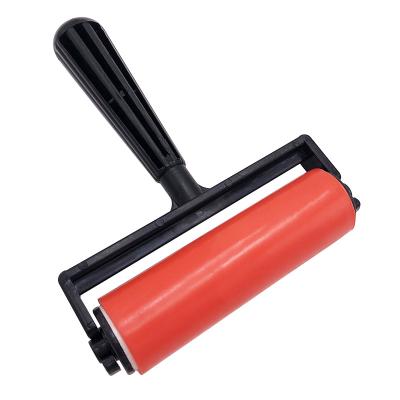 China Wholesale Curved Customization Diamond Tools Drill Press Express Drum Roller Art Smooth Painting Tools To Handle Straight Handle for sale