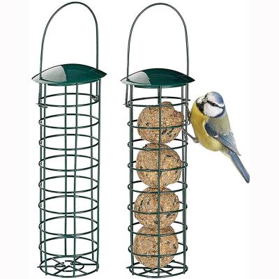 China Automatic best-selling Bird feeder Cage  hanger seed peanut feeder for outdoor or garden for sale