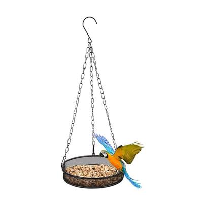 China Sustainable Best price Hanging Windproof Waterproof Outdoor Metal Bird Feeder Humming Bird Feeder for sale