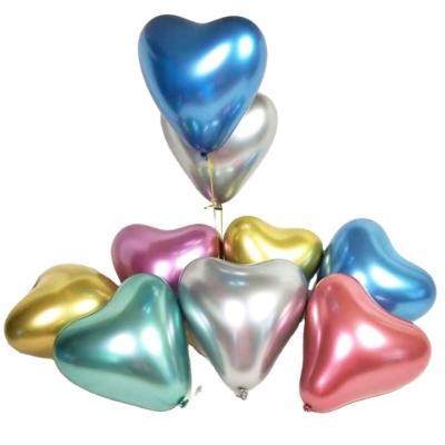 China Disposable Eco-friendly 12 Inch Latex Heart Shaped Balloon Macaroon Manufacturers For Wedding Happy Birthday for sale