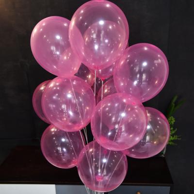 China 100pcs Eco-friendly Disposable Crystal Pastel Balloon 12