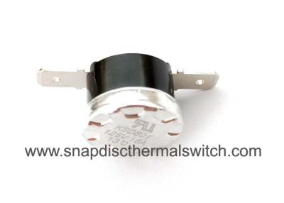 China 13 Deg C Bimetallic Snap Disc Thermal Switch , Resettable Thermal Cutoff Switch for sale