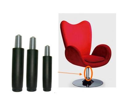 China Swivel chair 50 pipe tube stainless steel lift head gas struts office chair parts swivel chairs for office chair for sale