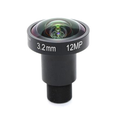 China 4K Lens 12Megapixel Fixed M12 Lens 3.2mm 160 Degree 1/1.7 inch For IMX226 4K IP CCTV camera or 4K Action Camera for sale