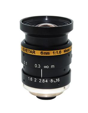 China Machine Vision Lens 6mm 3 Mega Pixel Machine Vision Lens 1/1.8