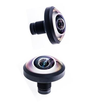 China 256 Degree 1.1mm 16MP Panoramic M12 Cctv Fisheye Lens for sale