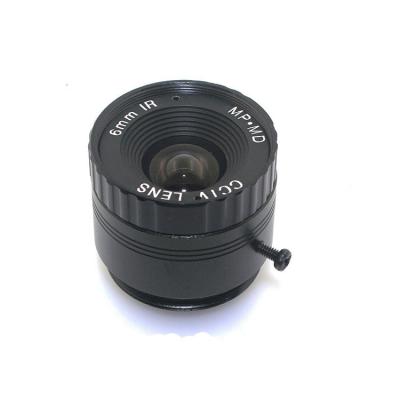 China Metal Glass Plastic 	CS Mount Lens 6mm 1.0 Mega Pixel Mono Focal for sale