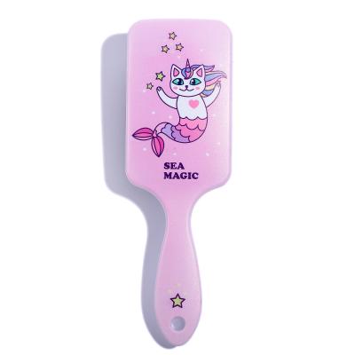 China Airbag Massage Comb For Girls XUFANG Wholesale Kids Cartoon Hairdressing Comb Cushion Animal Print Airbag Massage Curly Hair Combs For Girls for sale