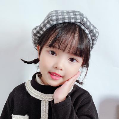 China XUFANG 2021 hot sales fashion children's beret tested boys and girls octagonal hat beret to ensure children for sale