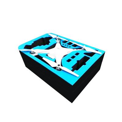 China High Density Custom Large EVA Foam Cutting Shapes Insert Packing High Density Black Blue 2 Colors for sale