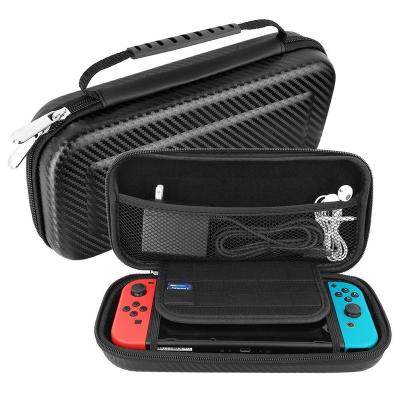 China EVA Pouch For The Switch PU EVA Pouch Leather Bag Carrying Video Game Case For Nintendo Switch And Switch OLED for sale