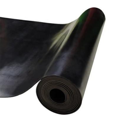 China Custom Non-slip Rubber Sheeting Board Industrial Rubber Mat with 4MPa Tensile Strength for sale