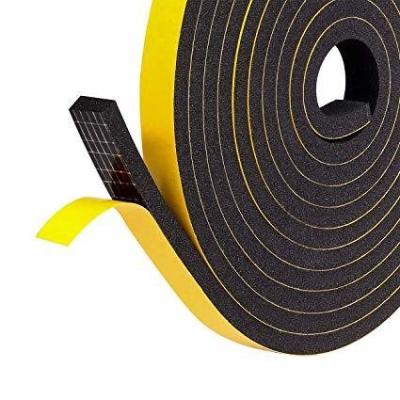 China High Density EPDM Rubber Draught Seal and Foam for Window or Door Adhesive Foam Sealing Strip for sale