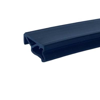 China Black Rubber Extrusion Profile for Custom Service EPDM Seals Profile Extruded Molding for sale