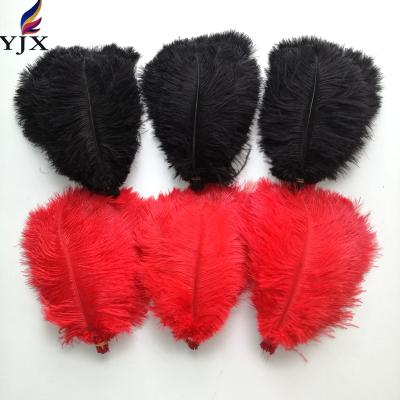 China Cheap Tale Decoration Ostrich Feathers Colored Ostrich Feathers 25-30cm for sale